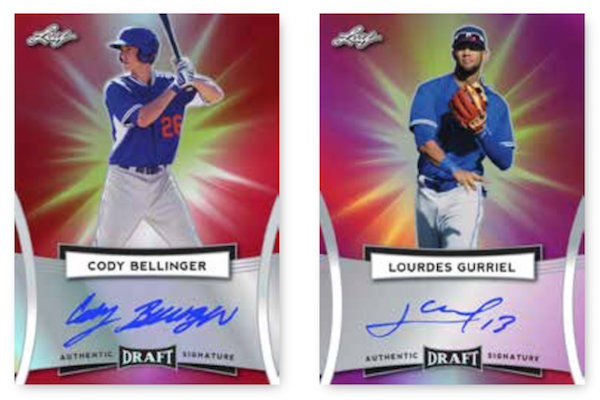 First Buzz Leaf Metal Draft Baseball Cards Blowout Buzz