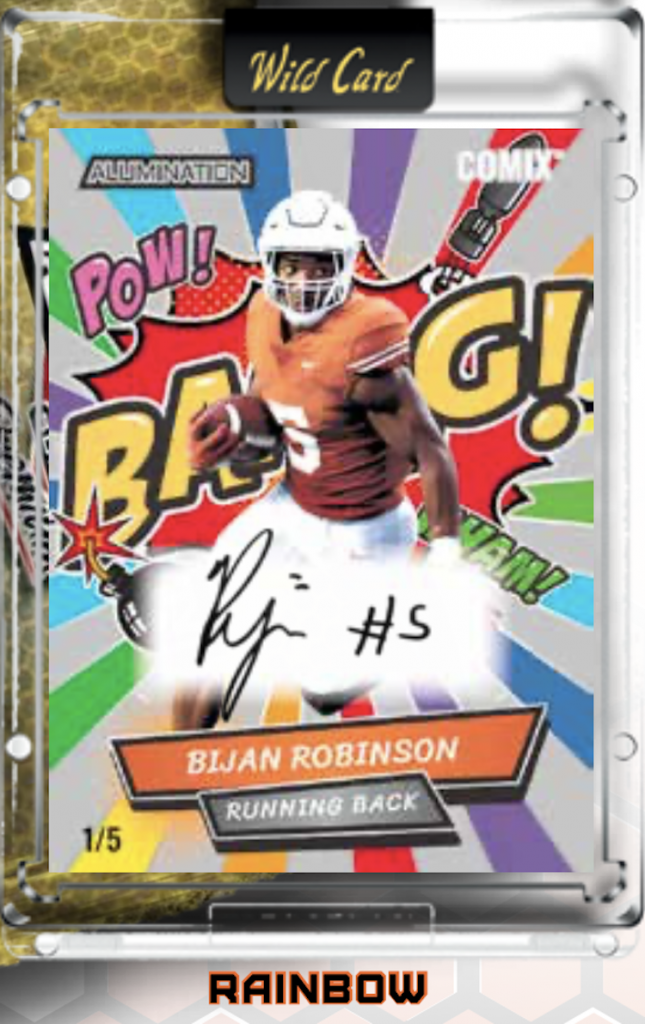 First Buzz Wild Card Draft Alumination Football Cards Blowout Buzz