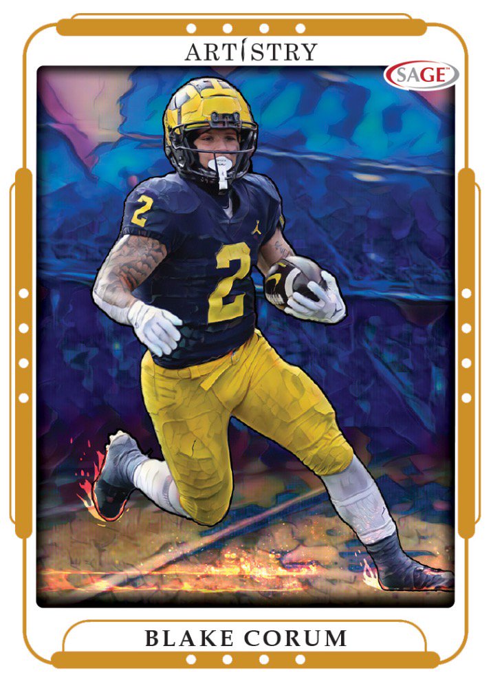 First Buzz Sage Artistry Football Cards Blowout Buzz