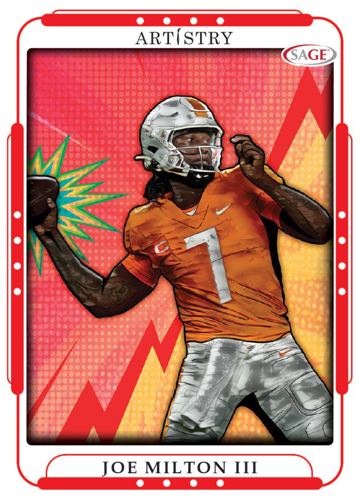 First Buzz Sage Artistry Football Cards Blowout Buzz