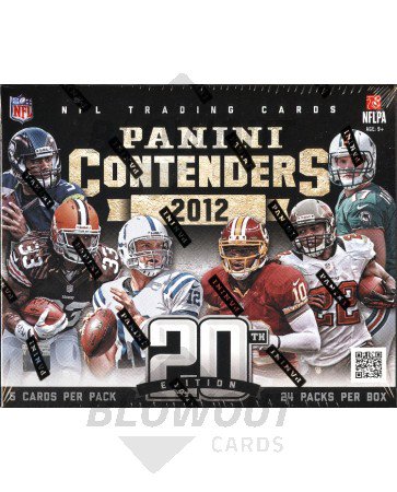 2020-21 Panini NFL Contenders Football Trading Card Blaster Box