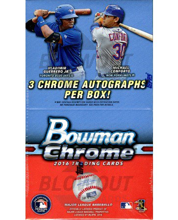 2001 Bowman Chrome Baseball 24ct Retail Box