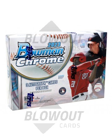  2023 Bowman Chrome Baseball Hobby Box