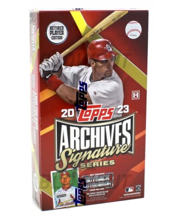 2023 Topps Archives Signature Series Retired Player Ed Baseball Box