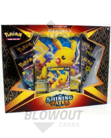 shining fate pikachu v box