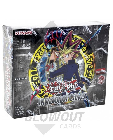 Yugioh Invasion of Chaos 25th Anniversary Edition Booster Box
