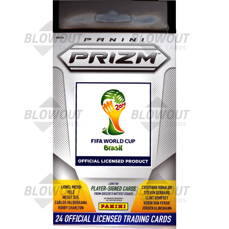 PRIZM FIFA WORLD CUP 2014 SEALED HOBBY BOX - StickerTotal