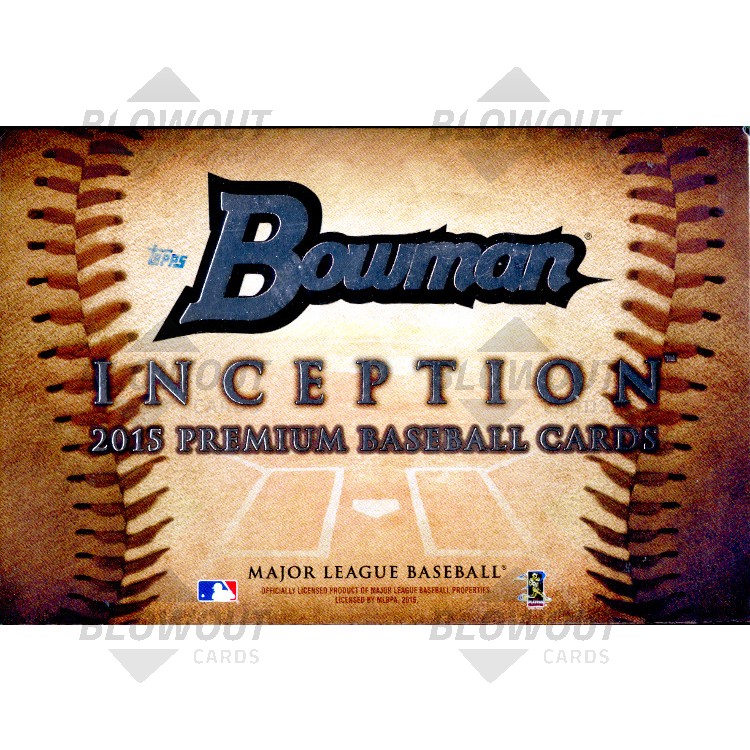 2015 Bowman Inception Baseball Hobby Box