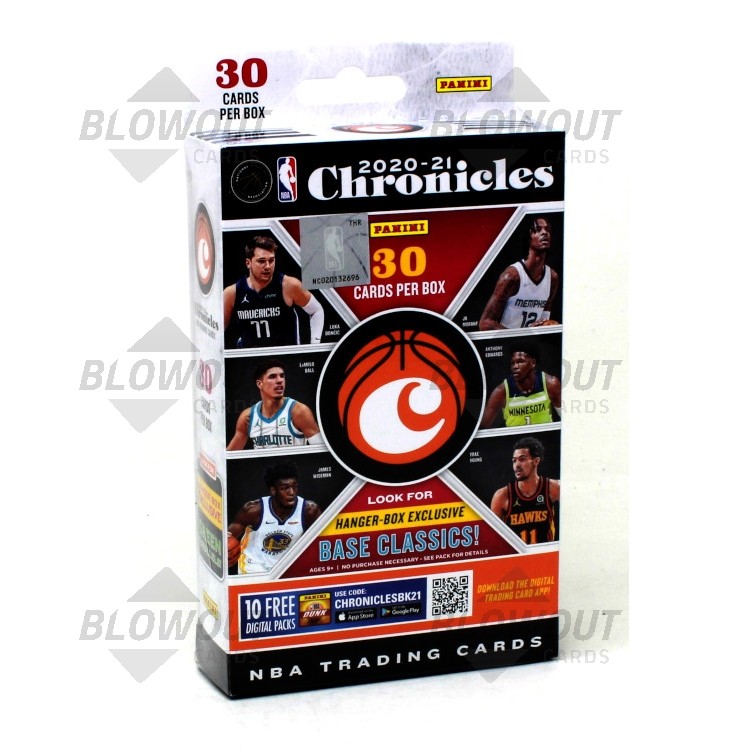 2020/21 Panini Chronicles Basketball Hanger Box
