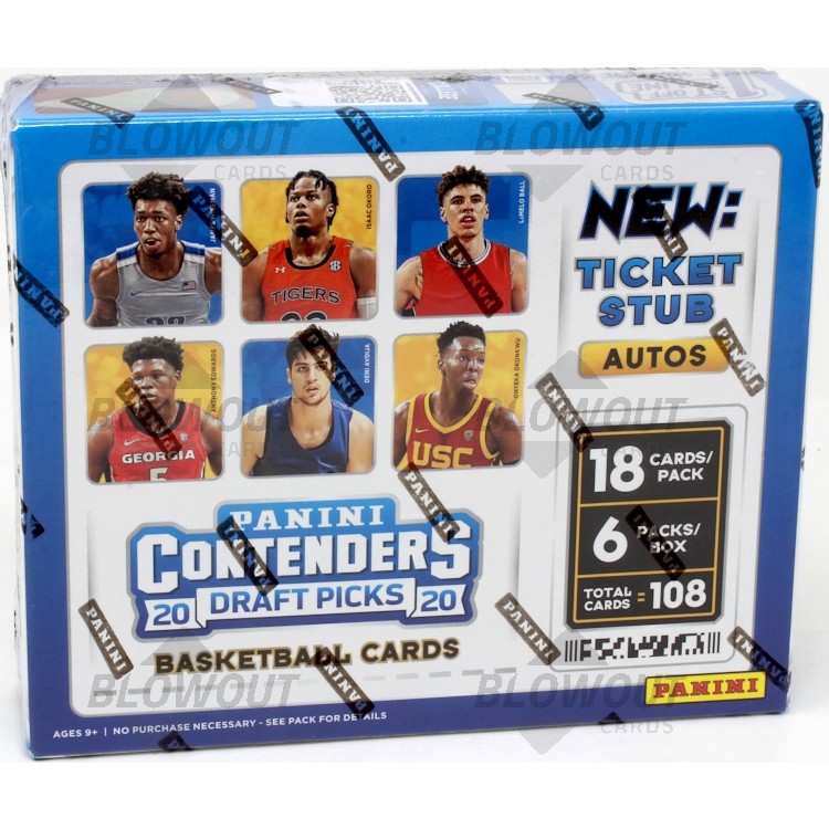 NBA Basketball Contenders 2015 Draft Picks Trading Card Hobby Box