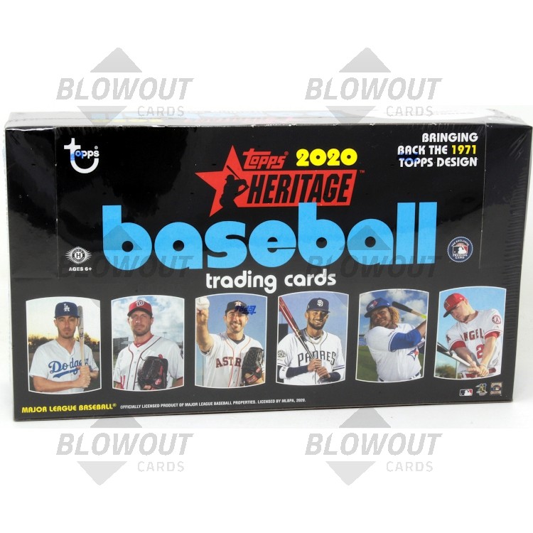 2020 Topps Heritage Minor League Baseball Hobby Box – Northwest