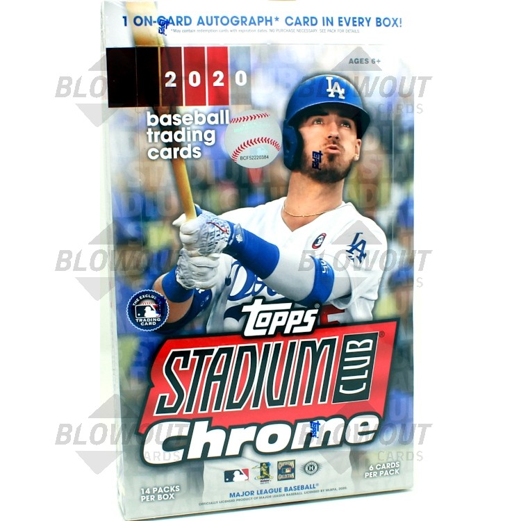 2022 Topps Stadium Club Chrome Baseball Checklist, Box Info