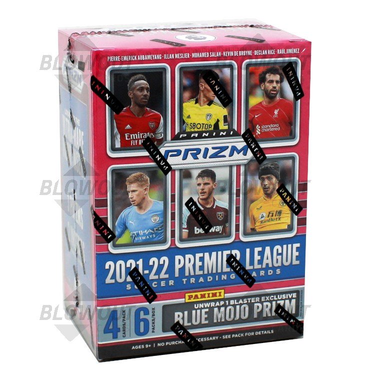 2021/22 Panini Prizm Premier League Soccer Fanatics Blaster Box