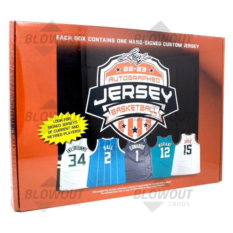 2022 Leaf Autographed Soccer Jersey Edition Box