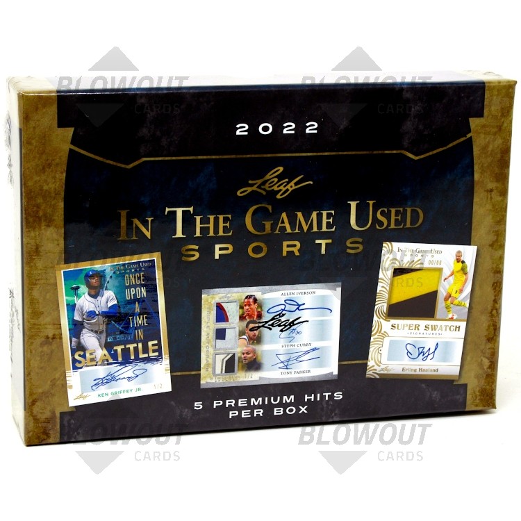 2020 Leaf In the Game Used Sports Checklist, Set Info, Boxes, Date