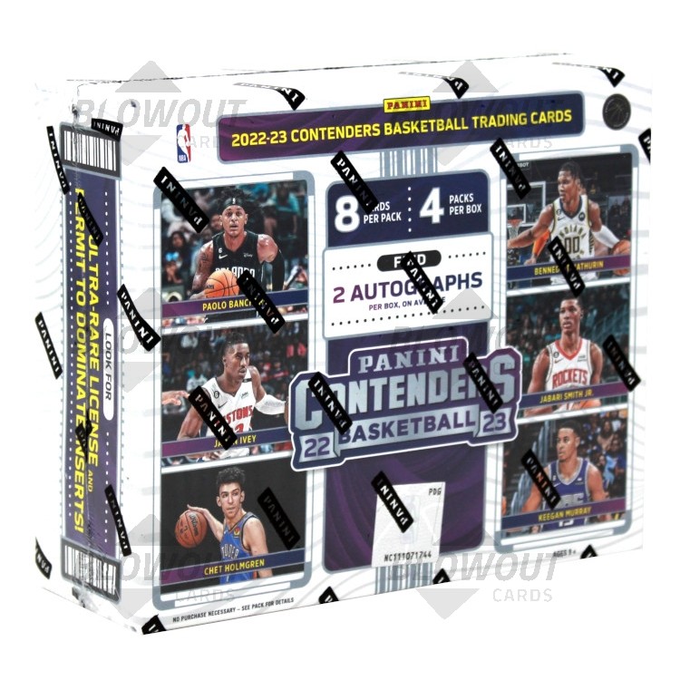 2021/22 Panini Contenders Basketball Hobby Box - The Baseball Card