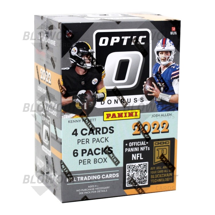 2021 Panini Donruss Optic Football Mega Box (Blue Hyper Parallels)