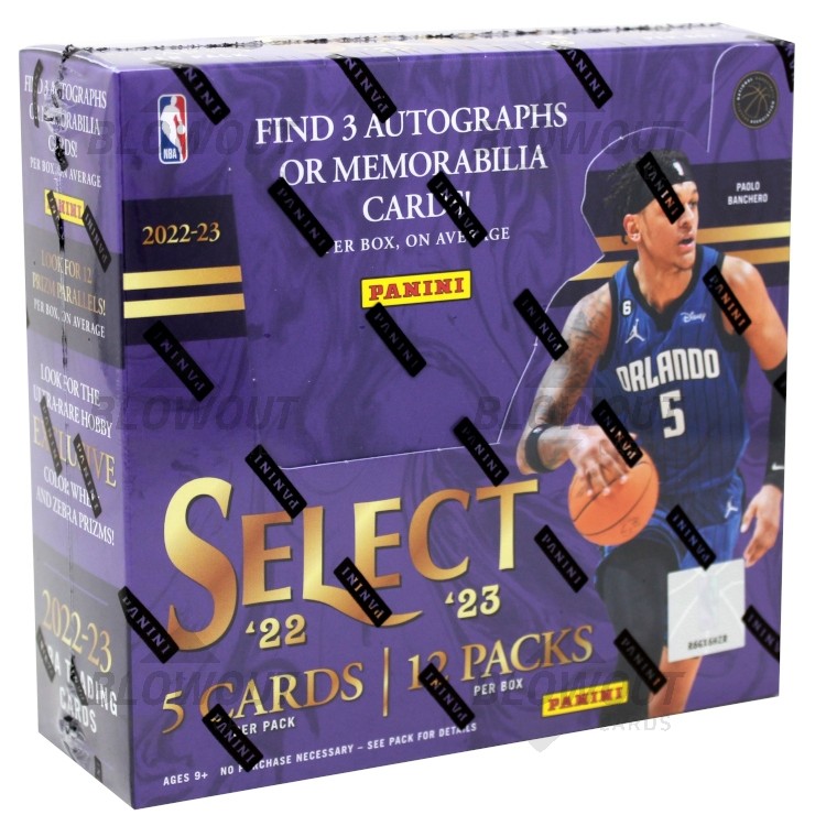 Panini - 2022-2023 Select Basketball Mega Box