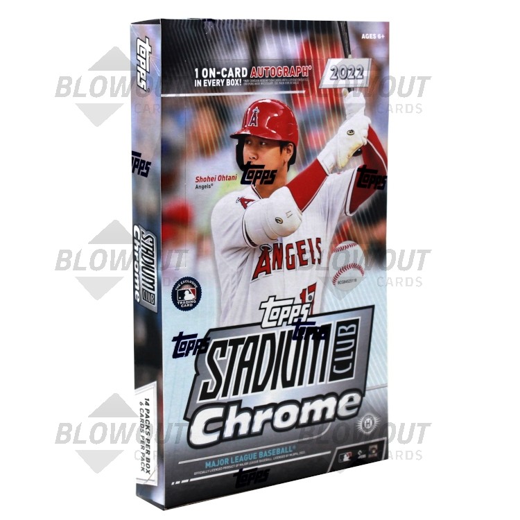 2022 Topps Stadium Club Chrome Baseball Hobby Box