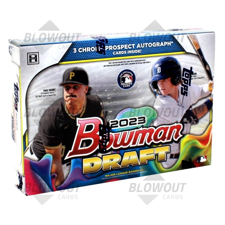 2023 Bowman Draft Baseball HTA Choice 6 Box Case