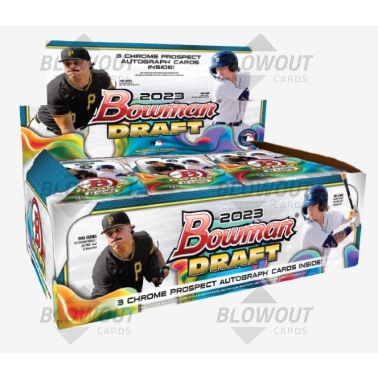 2023 Bowman Draft Baseball Jumbo 8 Box Case