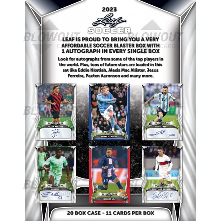 2023 Leaf Soccer Blaster Box