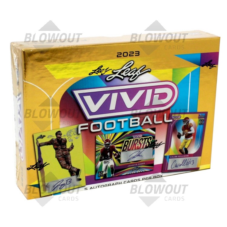 2023 Leaf Vivid Football Box