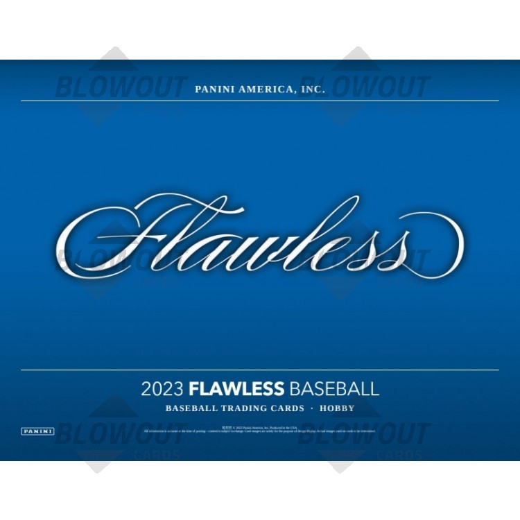 2023 Panini Flawless Baseball Hobby 2 Box Case