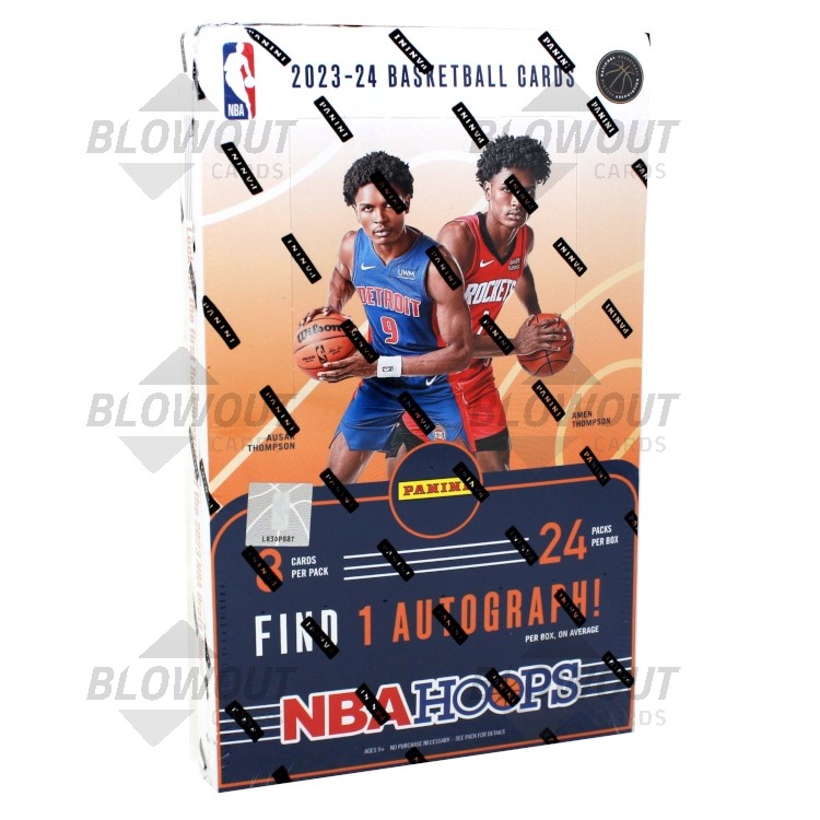 2023/24 Panini NBA Hoops Basketball Hobby Box