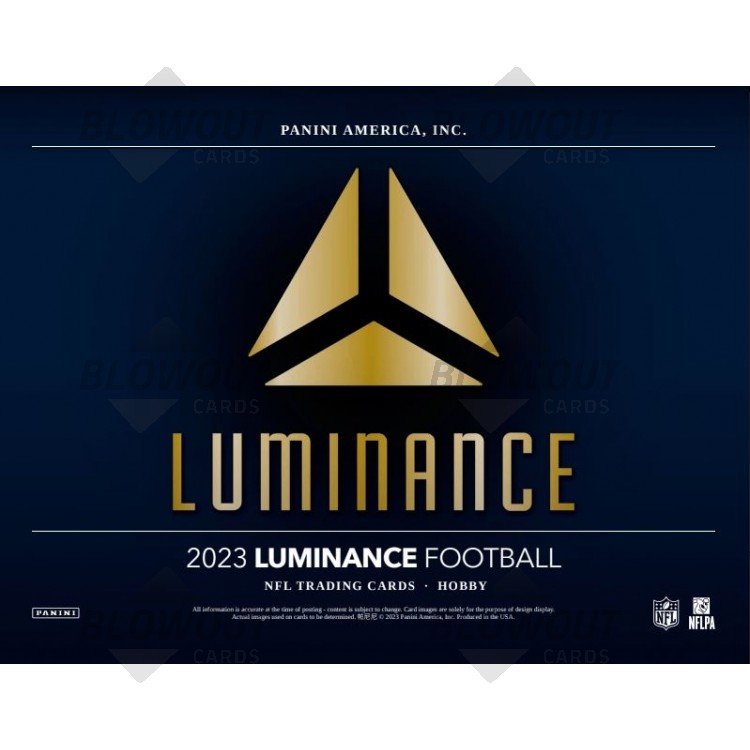 2023 Panini Luminance Football Hobby 12 Box Case