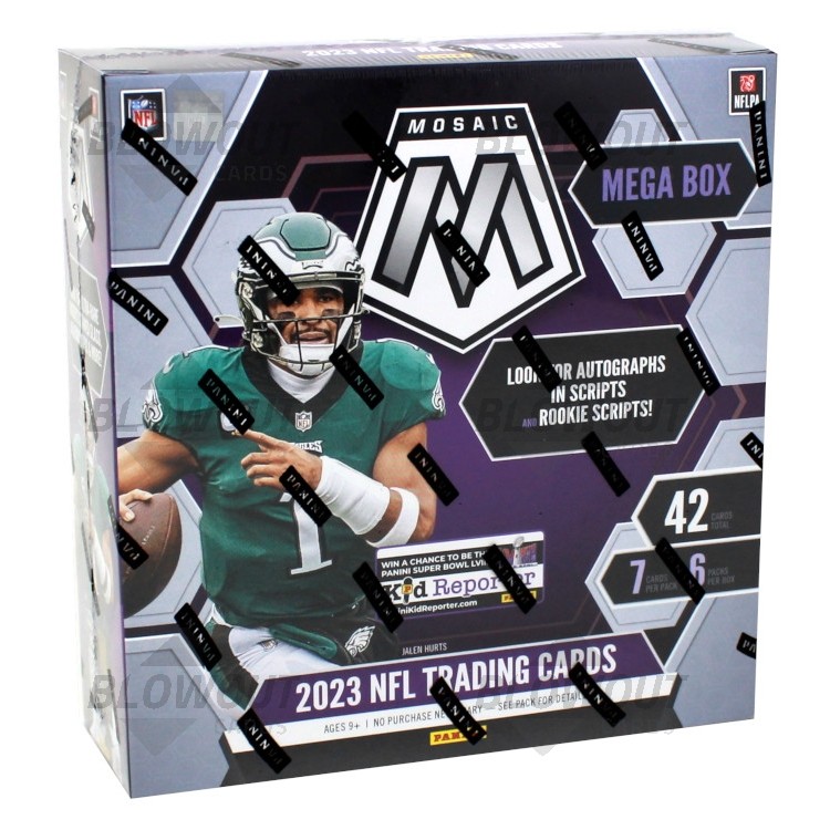 2023 Panini Mosaic Football Fanatics Mega Box