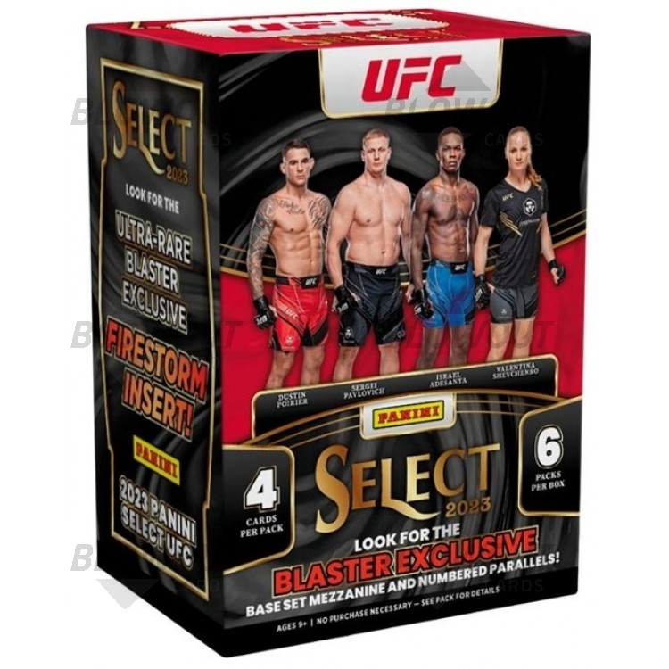 2023 Panini Select UFC Blaster 20 Box Case