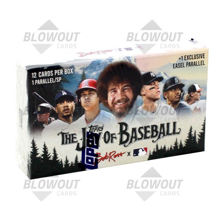 2023 Topps X Bob Ross "The Joy of Baseball" Happy Little Box