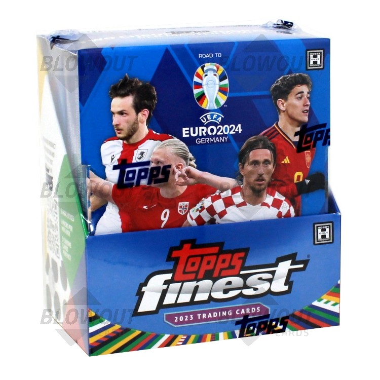 2024 Topps Finest Road to UEFA Euro Soccer Hobby Box