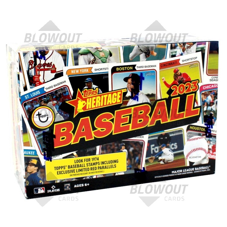 2023 Topps Heritage Baseball Jumbo Value Pack