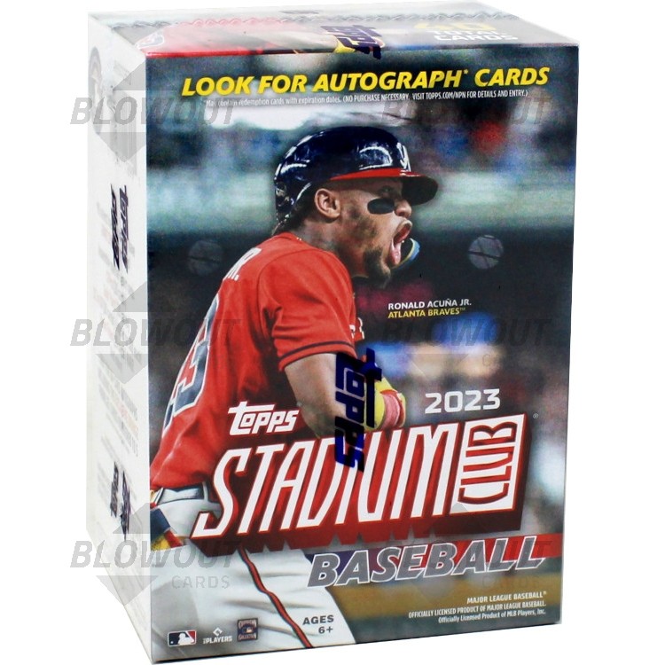 2023 Topps Stadium Club Baseball Blaster Box