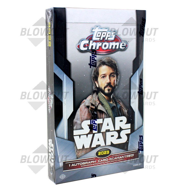 2023 Topps Star Wars Chrome Hobby 8 Box Case