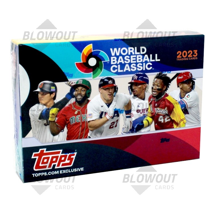 2023 Topps World Baseball Classic Hobby 12 Box Case