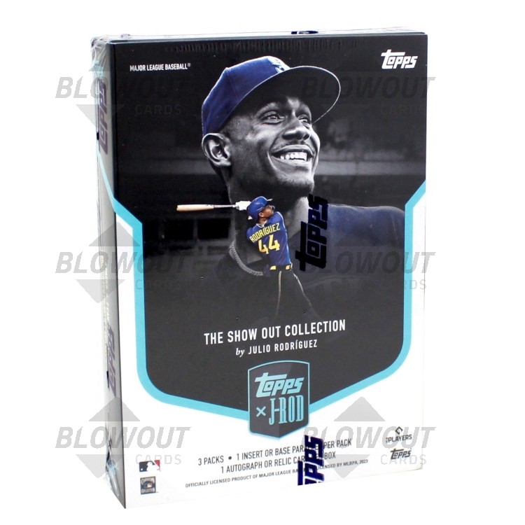 2023 Topps X Julio Rodriguez Collectors Baseball 3-Pack Box