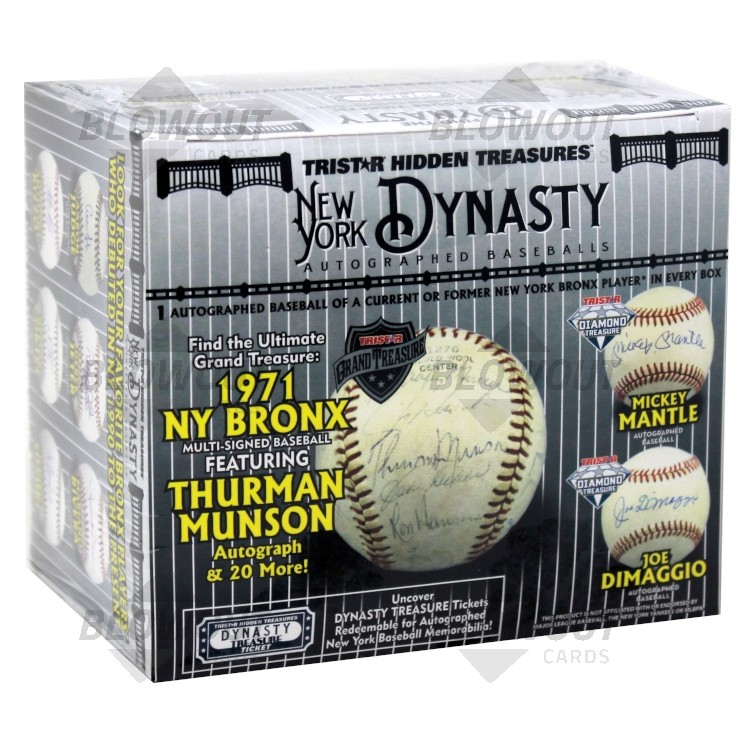 2019 TRISTAR NY DYNASTY AUTOGRAPH BASEBALL