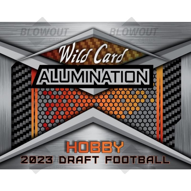 2023 Wild Card Alumination Draft Football Hobby Box
