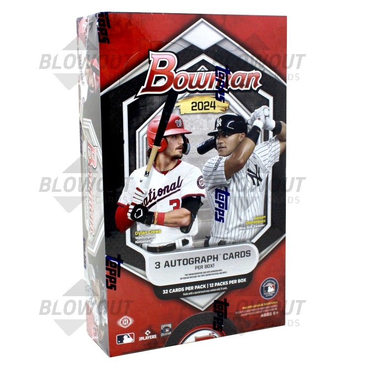 2024 Bowman Baseball Jumbo 8 Box Case