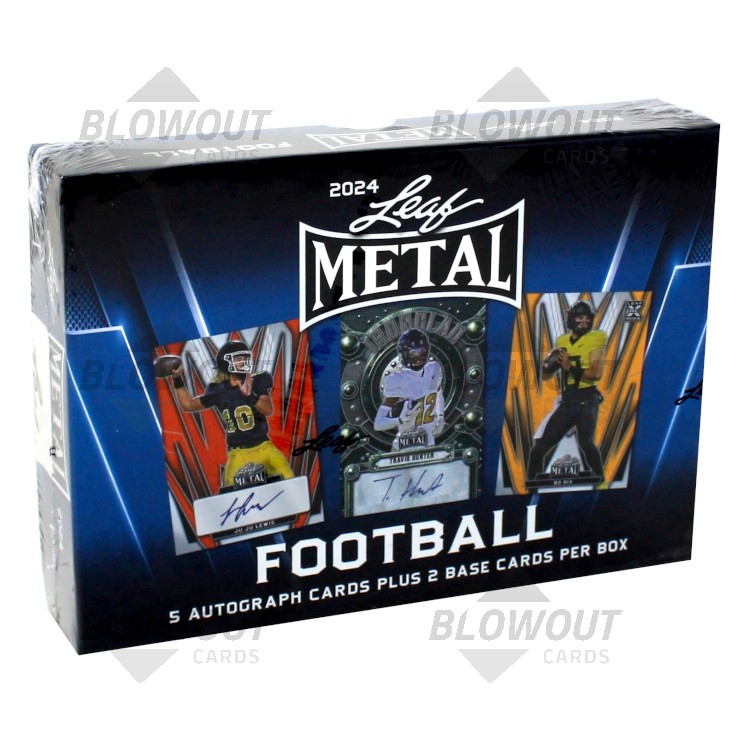 2024 Leaf Metal Football Hobby Box