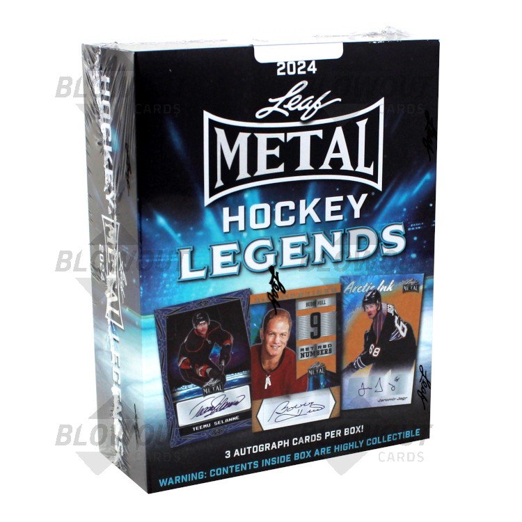 2024 Leaf Metal Hockey Legends Box