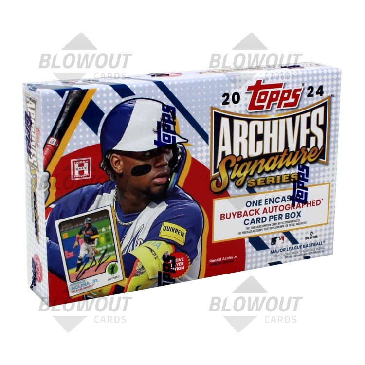 2024 Topps Archives Signature Series Baseball Box