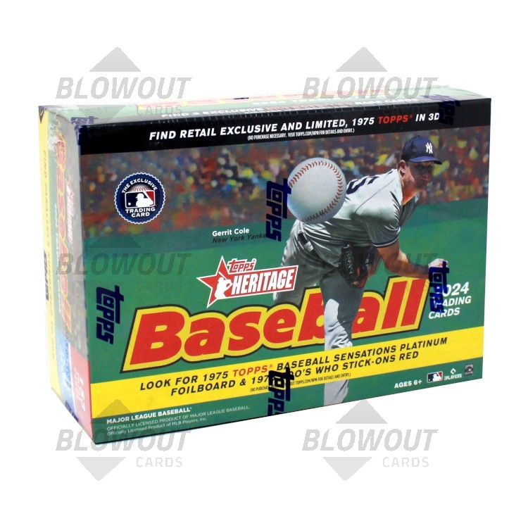 2024 Topps Heritage Baseball Mega Box