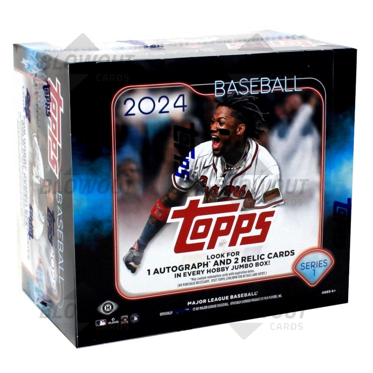 2024 Topps Series 1 Baseball Jumbo 6 Box Case