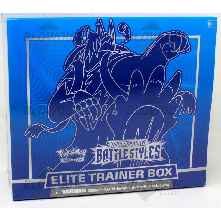Pokemon Sword & Shield Battle Styles Elite Trainer Box