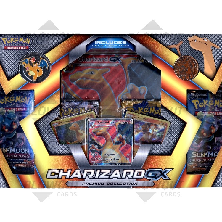 Pokemon Charizard Gx Premium Collection Box