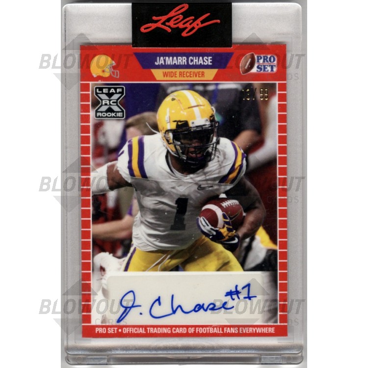 Ja'Marr Chase Memorabilia, Autographed Ja'Marr Chase Collectibles